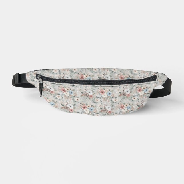 Sacs Banane Motif floral d'hiver confortable (Recto)