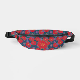 Sacs Banane Motif floral éclaboussant d'automne