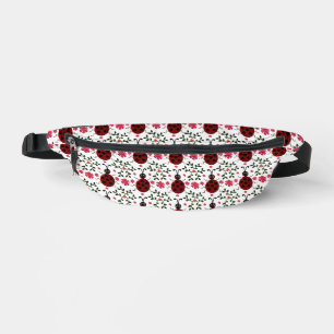 Sacs Banane Motif floral sans couture de coccinelle mignonne