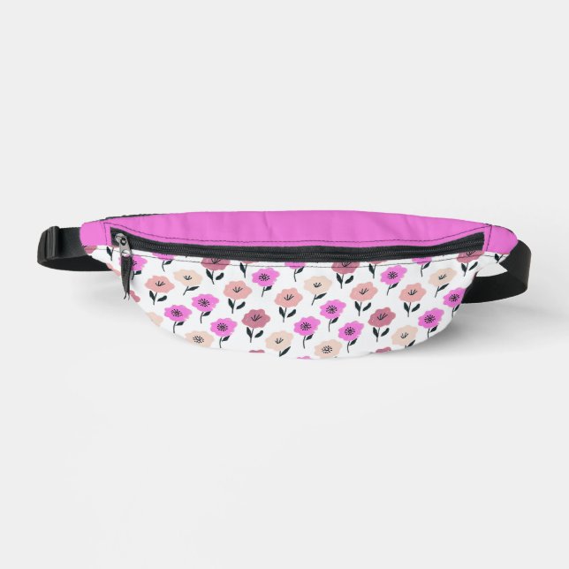Sacs Banane Motif floral vibrant (Recto)