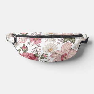 Sacs Banane Motif floral vintage avec roses