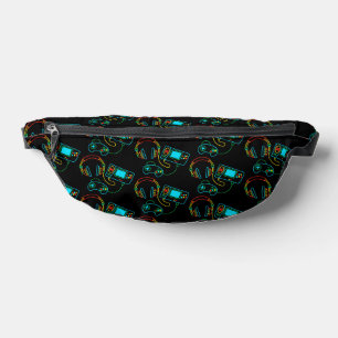 Sacs Banane Motif Gamer Retro Neon