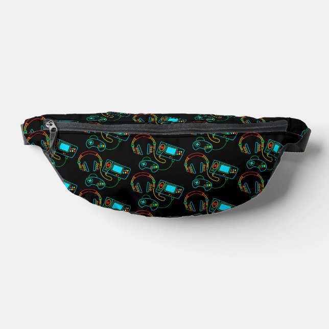 Sacs Banane Motif Gamer Retro Neon (Poser)