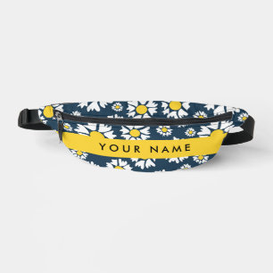 Sacs Banane Motif Marguerite, Marguerites Blanches, Votre Nom