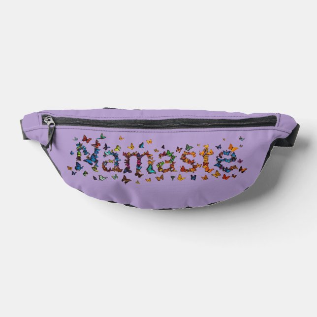 Sacs Banane Namaste Butterfly Graphic Yoga Art Lavender Purple (Poser)