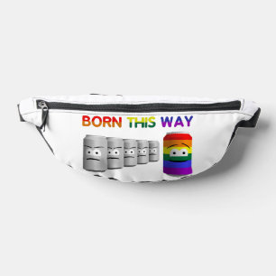 Sacs Banane Né ainsi LGBT Rainbow Stripe