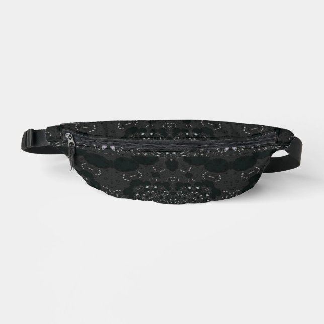 Sacs Banane Noir avec points blancs (Recto)