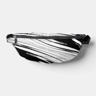Sacs Banane Noir et blanc moderne