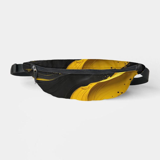 Sacs Banane Noir et jaune (Recto)