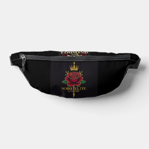 Sacs Banane Noire Élité Sacoche noire – Luxe de rue avec
