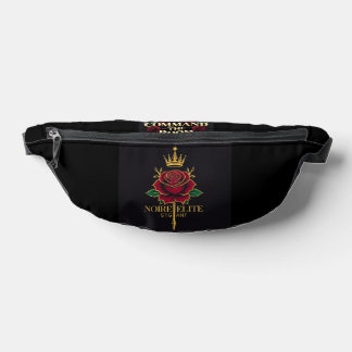 Sacs Banane Noire Élité Sacoche noire – Luxe de rue avec
