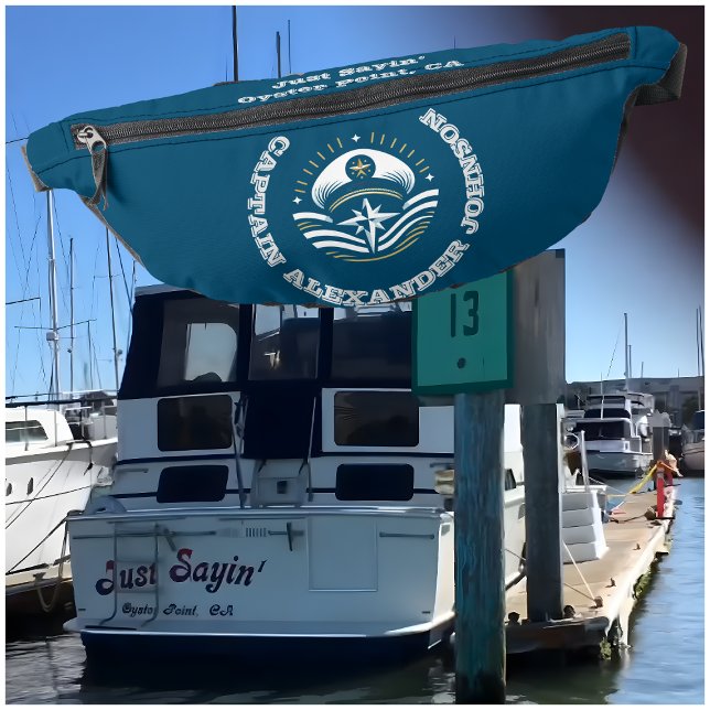 Sacs Banane Nom du bateau nautique/Port d'accueil Pack Fanny d (Créateur téléchargé)