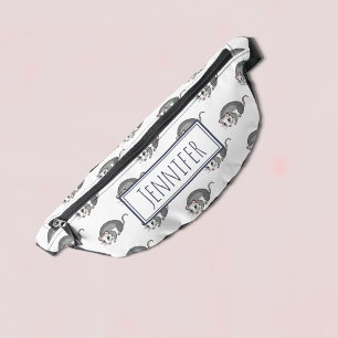 Sacs Banane Nom du Motif Opossum de dessin mou