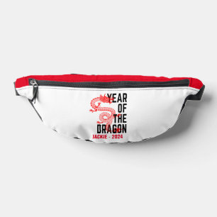 Sacs Banane Nom personnalisé Année du Dragon Année de naissanc
