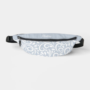 Sacs Banane Nom personnalisé Fleurs Abstraites Élégant Féminin