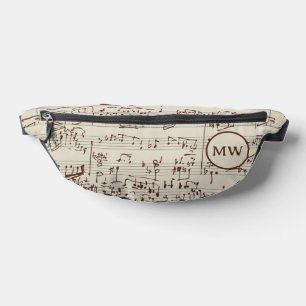 Sacs Banane Notes musicales
