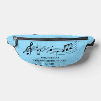Notes musicales de l'enseignant de musique personn