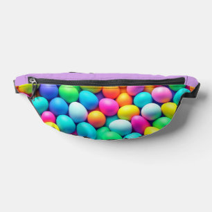 Sacs Banane Oeuf de Pâques aux couleurs vives/Printemps