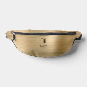 Sacs Banane Or Moderne Monogramme