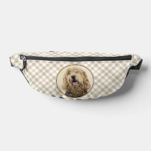 Sacs Banane Otterhound Peinture Noir et Tan Original Chien Art