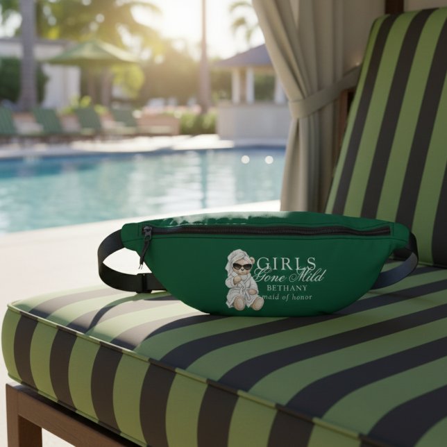 Sacs Banane Ours de Spa pour Enterrement de Vie de Jeune Fille (Not every bachelorette party needs to be wild—and that’s exactly the vibe of Girls Gone Mild!)