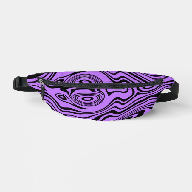 Sacs Banane Pack de mamelons noir et violet - Choisir les coul (Recto)
