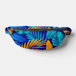 Sacs Banane Pack de Motif de feuille tropicale