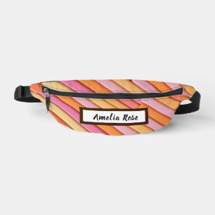 Sacs Banane Pack de nourrice géométrique Pastel personnalisé -