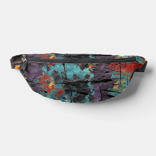 Sacs Banane Pack Fanny Abstrait Multicolor élégant (Poser)