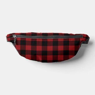 Sacs Banane Pack Fanny Black et Red Check