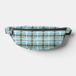 Sacs Banane Pack Fanny Brown SplashPlaid