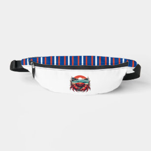 Sacs Banane pack Fanny de crabe du Maine côtière/nautique