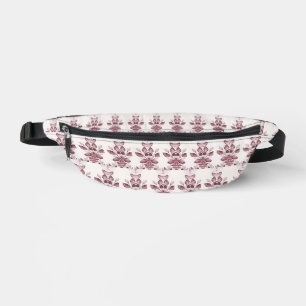 Sacs Banane Pack Fanny Feuille rouge moderne