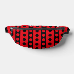 Sacs Banane Pack Fanny géométrique rouge