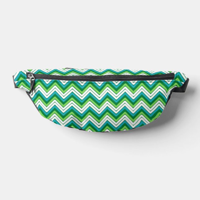 Sacs Banane Pack Fanny géométrique vert (Poser)