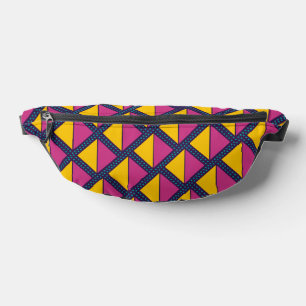 Sacs Banane Pack Fanny géométrique violet