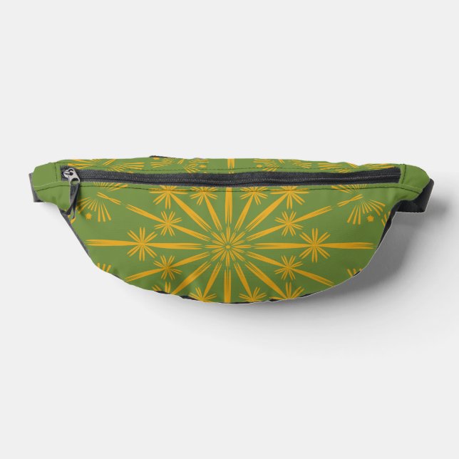 Sacs Banane Pack Fanny Retro Mandala Avocado (Poser)