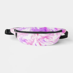 Sacs Banane Pack Motif Fanny Pink and Purple Tie Dye