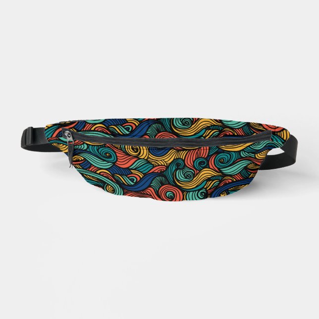 Sacs Banane Paisley haché (Recto)