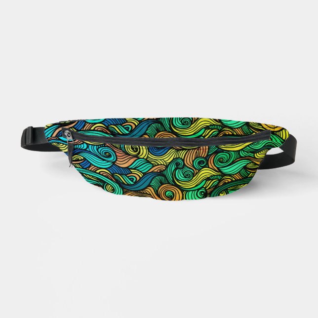 Sacs Banane Paisley haché (Recto)
