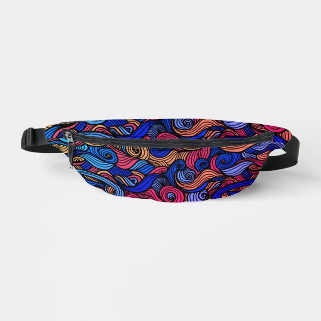 Sacs Banane Paisley haché (Recto)