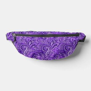 Sacs Banane Paisley violet vibrant