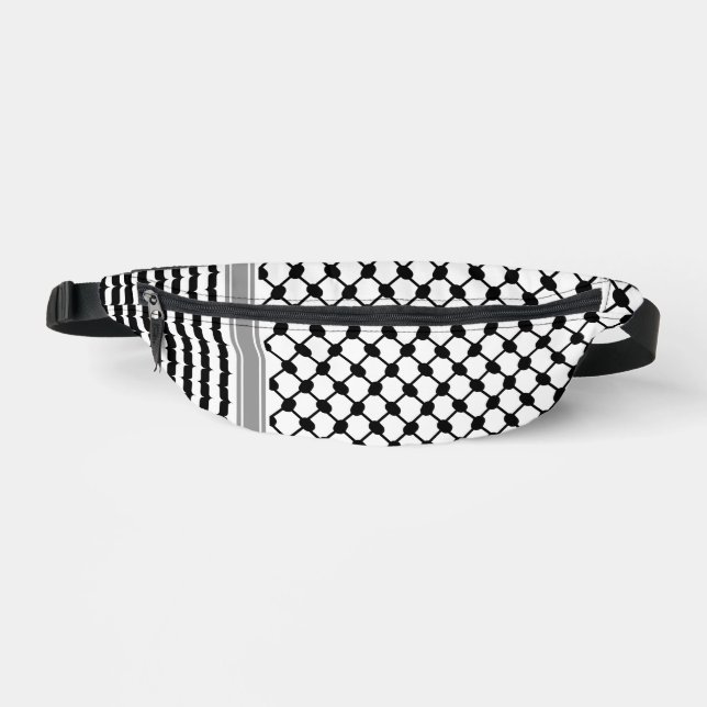 Sacs Banane Palestinienne Hatta Keffiyeh Kufiya Folk (2 Motifs (Recto)