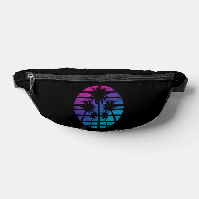 Sacs Banane Palmiers Plage Hawaïenne Vacances d'Été (Poser)