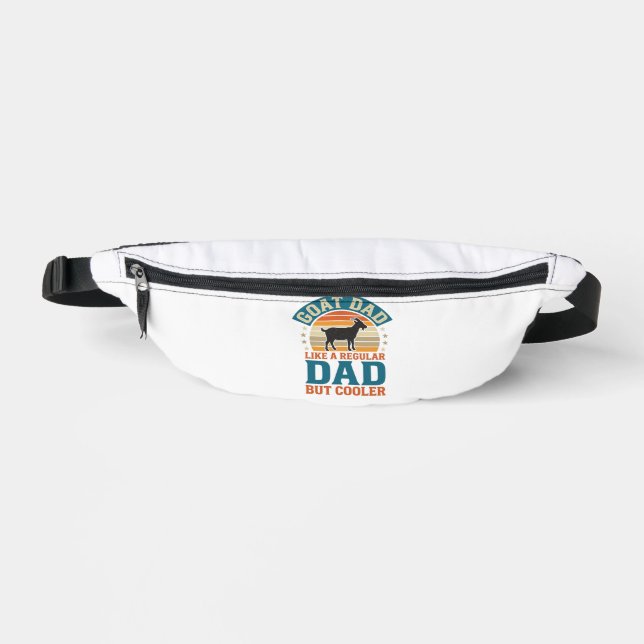 Sacs Banane Papa chèvre comme un papa normal mais plus cool Vi (Recto)
