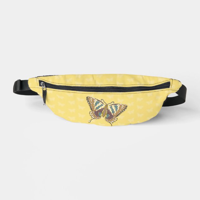 Sacs Banane Papillon Aztec (Recto)