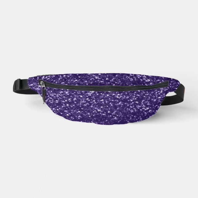 Sacs Banane Parties scintillant violet foncé ultra violet scin (Recto)