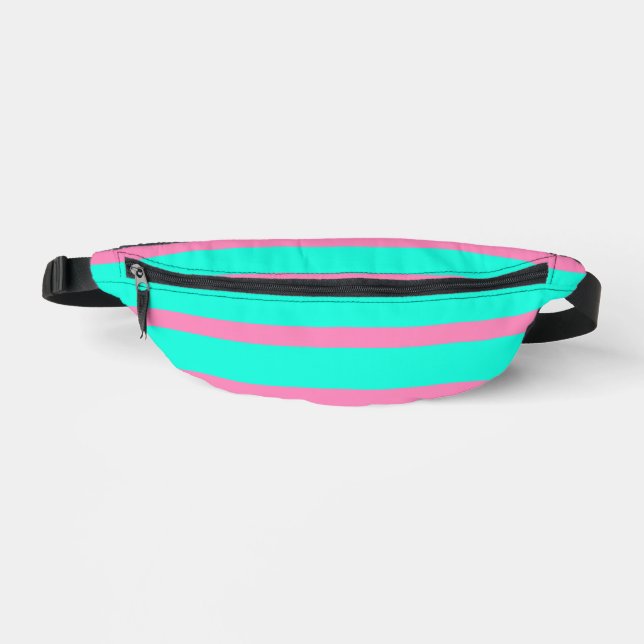 Sacs Banane Pastel Turquoise Bleu Vert Et Rose (Recto)