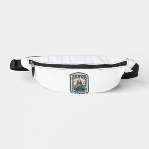 Sacs Banane Patch brodé Jésus Regardez Patch brodé Jésus