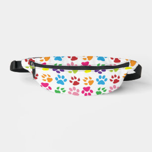 Sacs Banane Paws Colorés, Paws Chiens, Paws Chat
